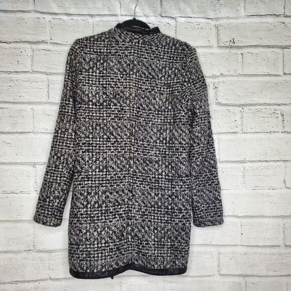 Trouve wool blend long length marled jacket - Picture 3 of 10